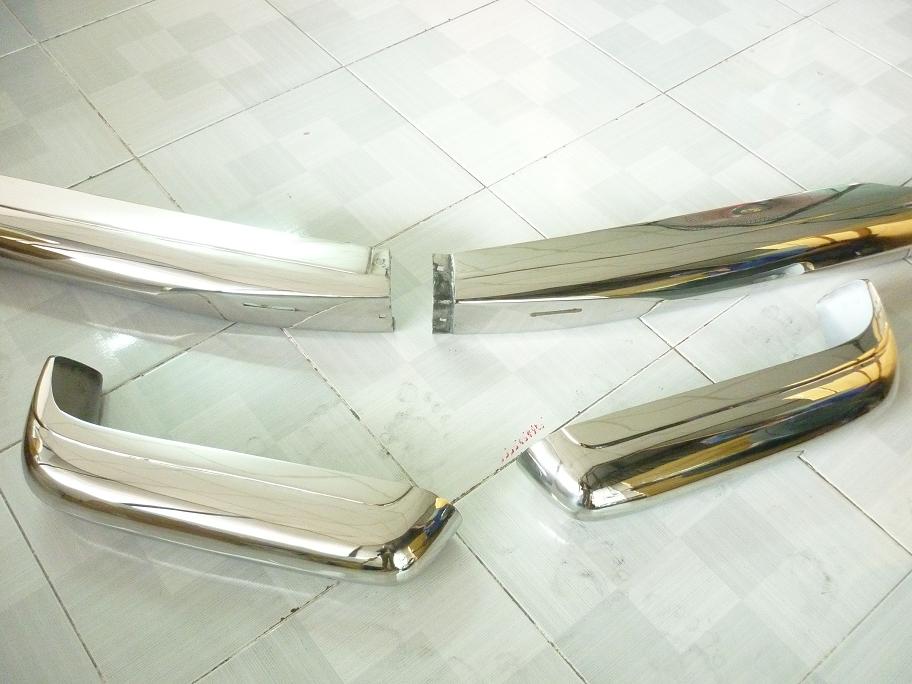 Mercedes W113 EU Stainless Steel Bumper